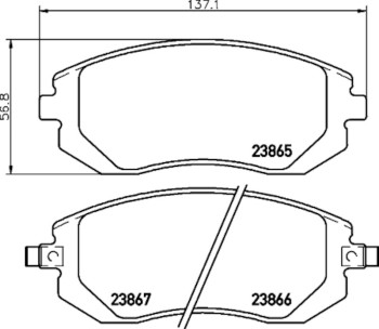 Disc Brake Pad Set