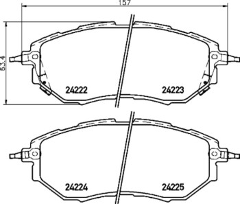 Disc Brake Pad Set