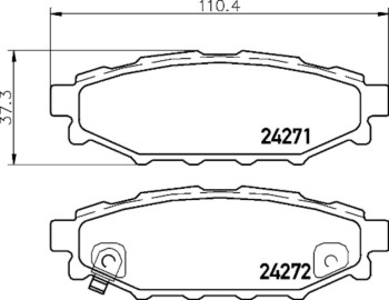 Disc Brake Pad Set