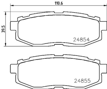 Disc Brake Pad Set