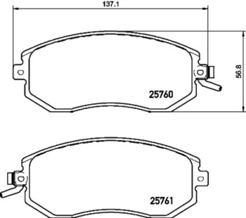 Disc Brake Pad Set