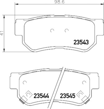 Disc Brake Pad Set