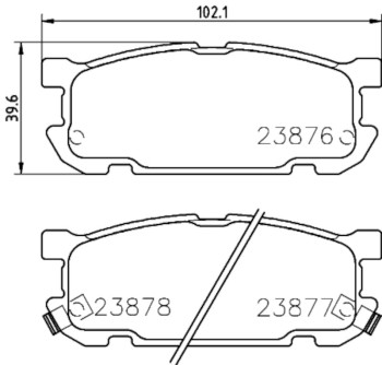 Disc Brake Pad Set