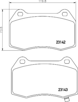 Disc Brake Pad Set