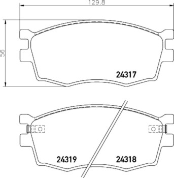 Disc Brake Pad Set