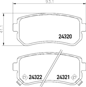 Disc Brake Pad Set