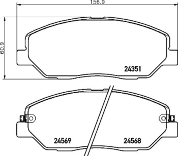 Disc Brake Pad Set