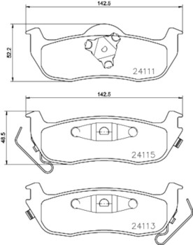 Disc Brake Pad Set