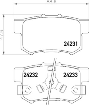Disc Brake Pad Set