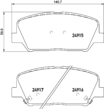 Disc Brake Pad Set