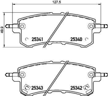 Disc Brake Pad Set