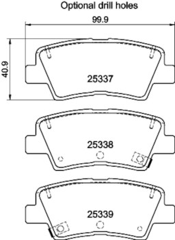 Disc Brake Pad Set