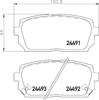 Disc Brake Pad Set
