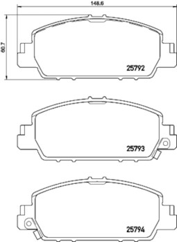 Disc Brake Pad Set
