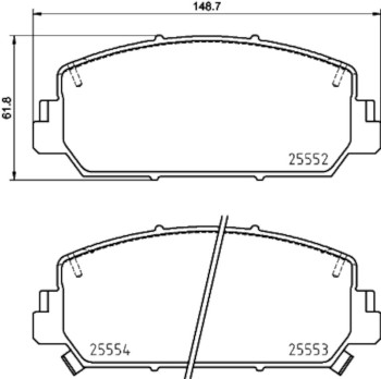 Disc Brake Pad Set