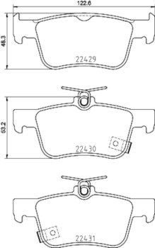 Disc Brake Pad Set