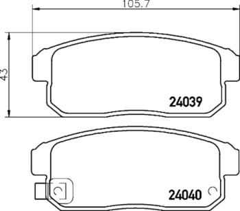 Disc Brake Pad Set