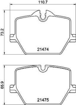 Disc Brake Pad Set