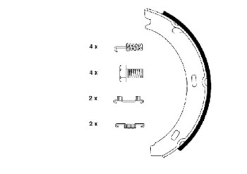 Parking Brake Shoe Set