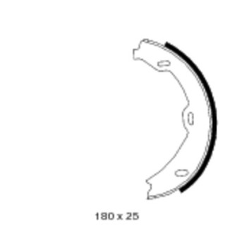 Parking Brake Shoe Set