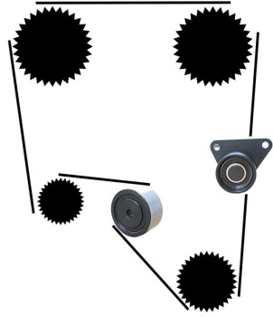 Engine Timing Belt Component Kit