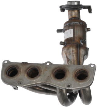 Catalytic Converter with Integrated Exhaust Manifold