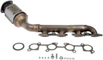 Catalytic Converter with Integrated Exhaust Manifold