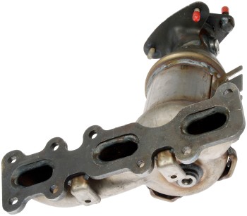 Catalytic Converter with Integrated Exhaust Manifold