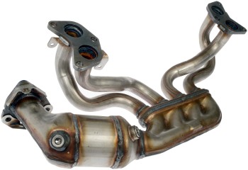 Catalytic Converter with Integrated Exhaust Manifold