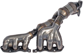 Catalytic Converter with Integrated Exhaust Manifold
