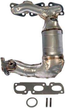 Catalytic Converter with Integrated Exhaust Manifold