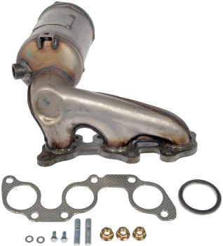 Catalytic Converter with Integrated Exhaust Manifold