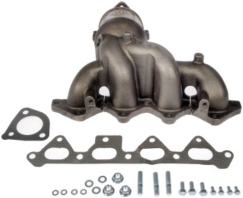 Catalytic Converter with Integrated Exhaust Manifold