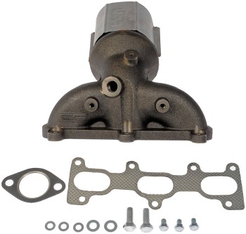 Catalytic Converter with Integrated Exhaust Manifold