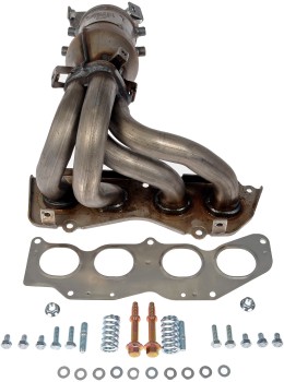 Catalytic Converter with Integrated Exhaust Manifold