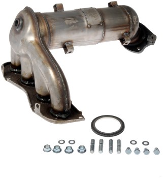 Catalytic Converter with Integrated Exhaust Manifold