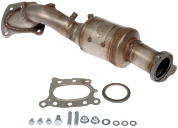 Catalytic Converter with Integrated Exhaust Manifold
