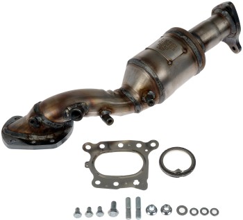 Catalytic Converter with Integrated Exhaust Manifold