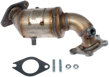 Catalytic Converter with Integrated Exhaust Manifold