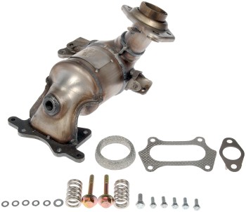 Catalytic Converter with Integrated Exhaust Manifold