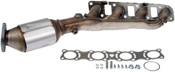Catalytic Converter with Integrated Exhaust Manifold