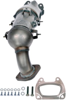 Catalytic Converter with Integrated Exhaust Manifold