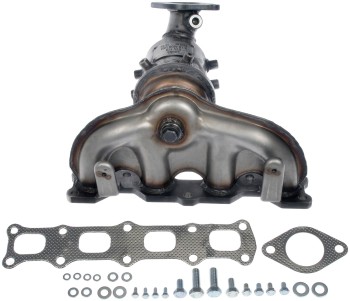 Catalytic Converter with Integrated Exhaust Manifold