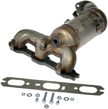 Catalytic Converter with Integrated Exhaust Manifold