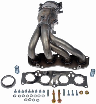 Catalytic Converter with Integrated Exhaust Manifold