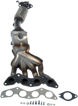 Catalytic Converter with Integrated Exhaust Manifold