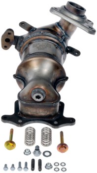 Catalytic Converter with Integrated Exhaust Manifold
