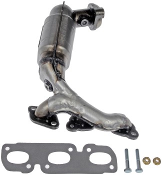 Catalytic Converter with Integrated Exhaust Manifold
