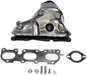 Catalytic Converter with Integrated Exhaust Manifold