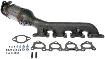 Catalytic Converter with Integrated Exhaust Manifold